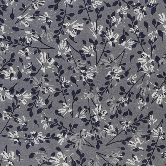 Mook Fabrics Aster Floral Cotton Fabric [108 in. Wide] - By The Yard Poppy Seed {1}