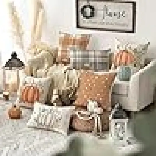 Hello Fall Hello Pumpkin Throw Pillow {2}