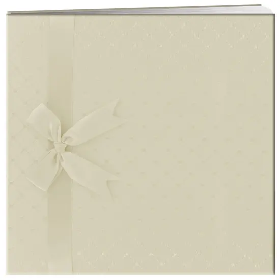 Pioneer Fabric Ribbon Scrapbook 12"X12"-20 Pages, Diamond {1}