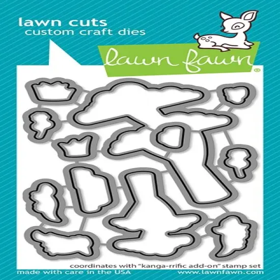 Lawn Cuts Custom Craft Die-Kanga-rrific Add-On {1}