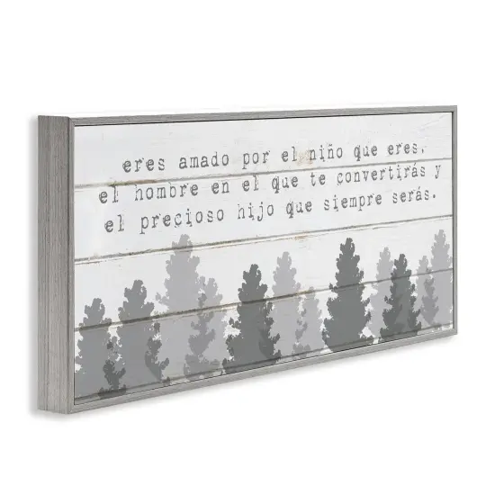 Stupell Industries Amado Niño, Futuro Hombre Framed Giclee Art Gray Framed {3}