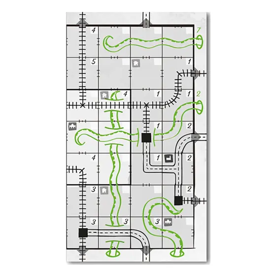 Railroad Ink: Eldritch Expansion Pack - For Railroad Ink/Railroad Ink Challenge Core Games, Ages 8+, 1+ Players, 15-30 Min {5}