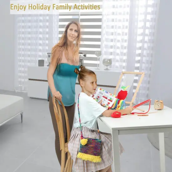 Weaving Loom for Beginners Adults/Kids and 1 Set {5}