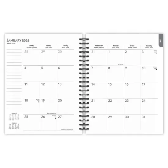 The BrownTrout Portrait Series: The Noble Horse | 2026 6x7.75 Inch Spiral-Bound Wire-O Weekly Engagement Planner Calendar | New Image Every Week {4}