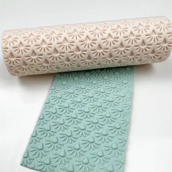 Drop Burst Art Deco Texture Roller {1}