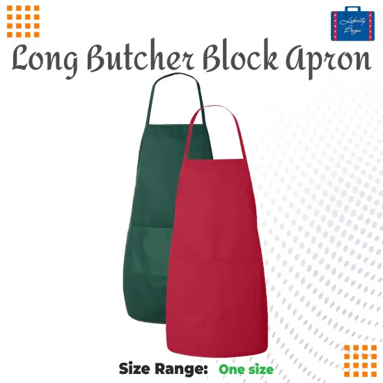 Liberty Bags&reg; Long Butcher Block Apron {2}
