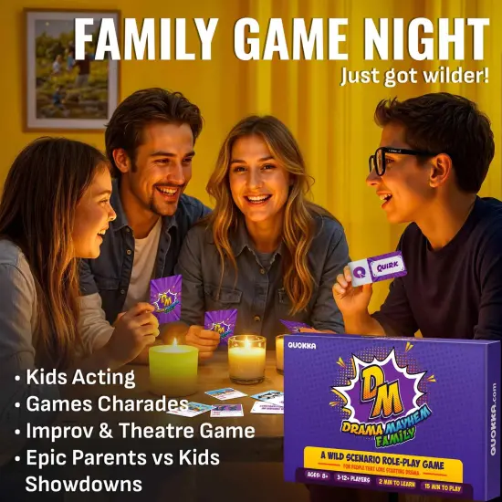 Drama Mayhem Funny Family Card Game {2}