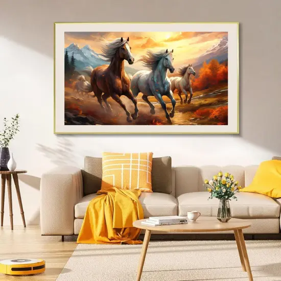 5D Horse Large Diamond Painting Kits for Beginners {3}