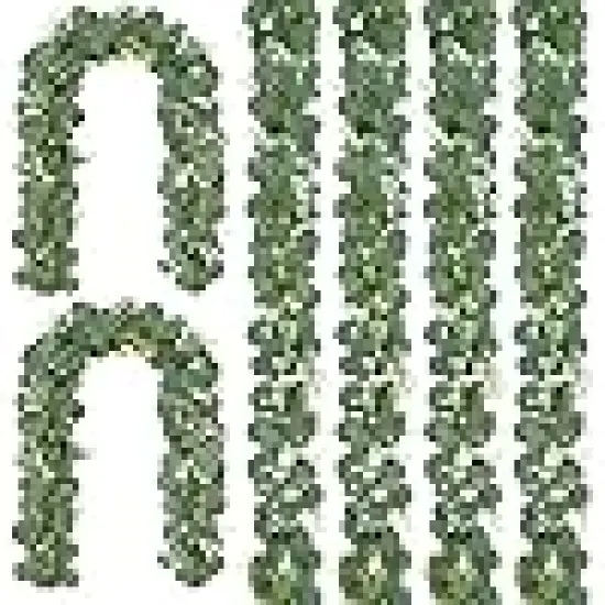 Table Greenery Garland Wreath Vines for Wedding Party Table Bedroom Wall Decor {1}