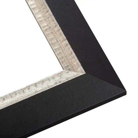 Square Embellished Black Picture Frame - UV Acrylic, Foam Board Backing, Hanging Hardware {2}