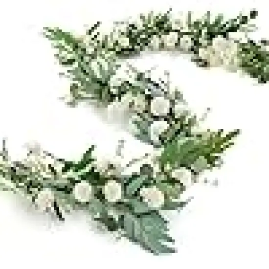 Floral Summer Garland for Wedding Porch {1}
