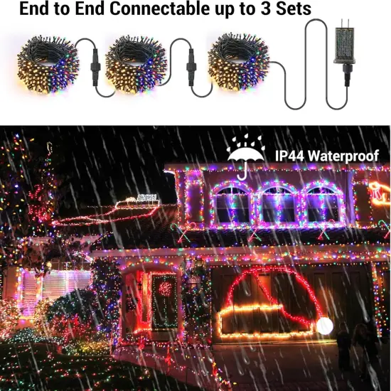 65.67ft 200 LED Color Changing Tree Christmas Lights {4}