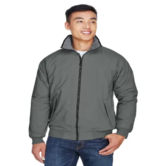 Devon & Jones&reg; Men's Three-Season Full Sleeve Classic Jacket GRAPHITE {1}
