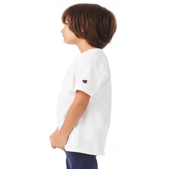 Champion&reg; Youth Short-Sleeve T-Shirt LIGHT STEEL {5}