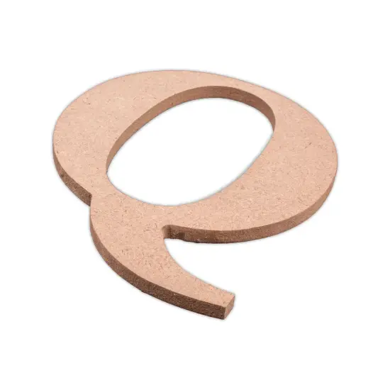 Little Birdie MDF Alphabets Upper Case 4" 1/Pkg-Q {3}