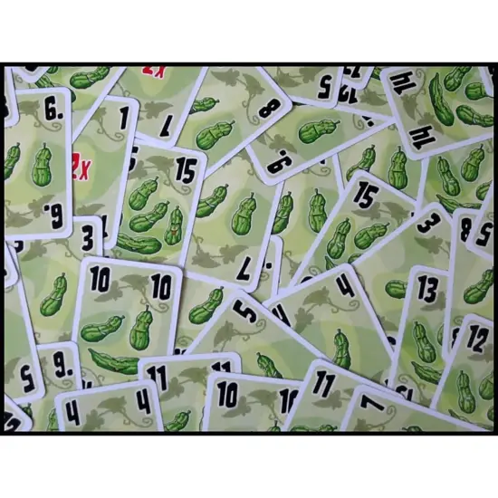 Rio Grand Games: Five Cucumbers - Trick Taking Card Game, Agurk Variant, Competitive Play, Avoid Getting The Cucumber, Ages 14+, 2-6 Players, 30+ Mins {5}