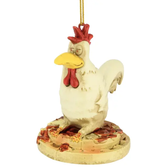 Tree Buddees Chicken and Waffles Christmas Ornament Funny Decoration {2}