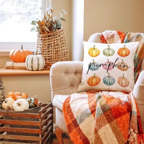 Fall Outdoor Throw Pillow Covers {5}