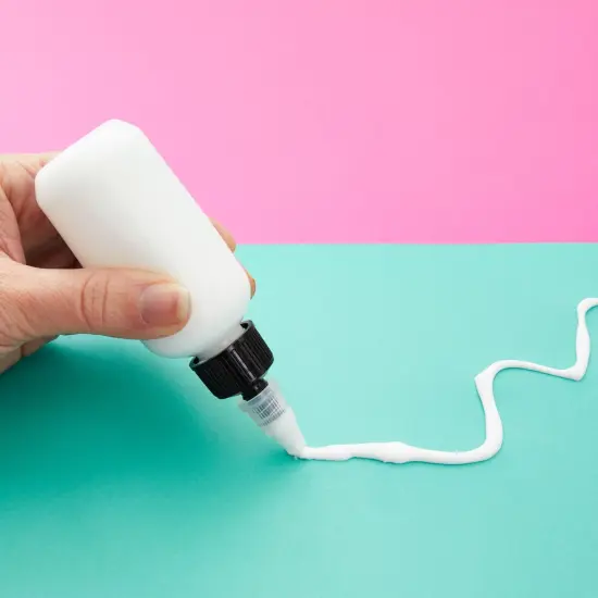 24 Pack Clear 2oz Bottles with Caps for Kitchen, Condiments, Homemade BBQ Sauce, Oil, Boston Round Small Squeeze Bottles for Arts and Crafts, DIY Projects, Glues White {4}