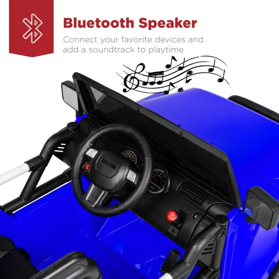 Best Choice Products 12V Kids Ride On Truck Car w/ Remote Control, Spring Suspension, Bluetooth, LED Lights {6}