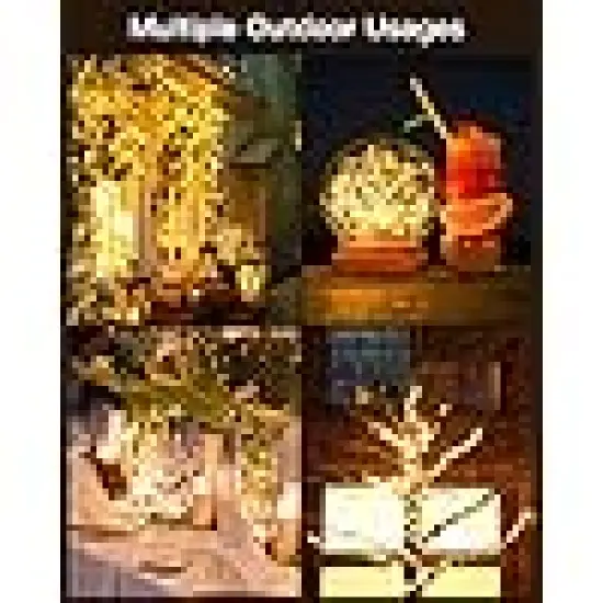Waterproof Solar Lights for Outside Patio Yard Tree Wedding Christmas {3}