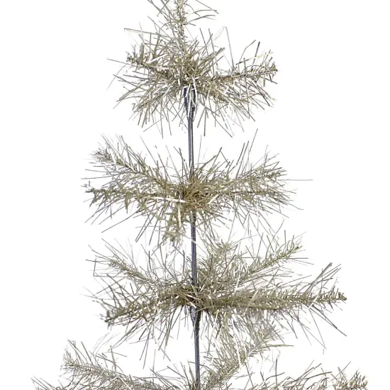 Cody Foster 29.0 Inch S Silver Mylar Tabletop Tree Christmas Decorative Tree , Christmas Decor 2 Ft Elegant Christmas Classic {2}