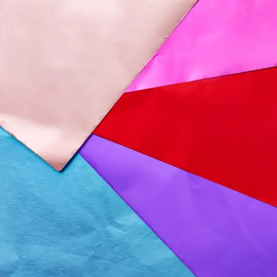 Aluminum Foil Wrappers for Candy and Chocolate (4 In, 10 Colors, 1000 Sheets) Multicolor {7}