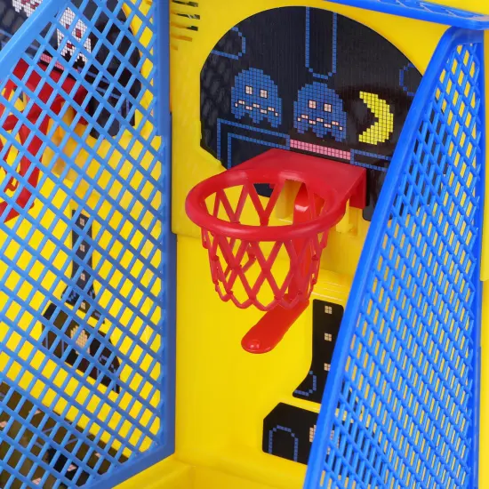 Pac-Man: Arcade Basketball - Premium Series, Lights & Sounds, Sports Shooting Tabletop Game, LED Scoreboard, Licensed, Adults & Kids 6+, 1-2 Players {6}