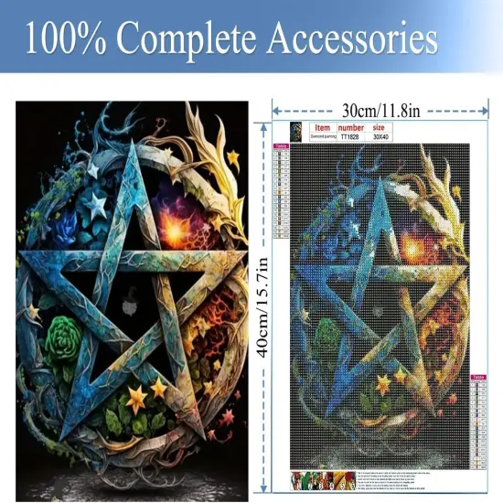 Pentagram Diamond Painting Kits for Adults {2}