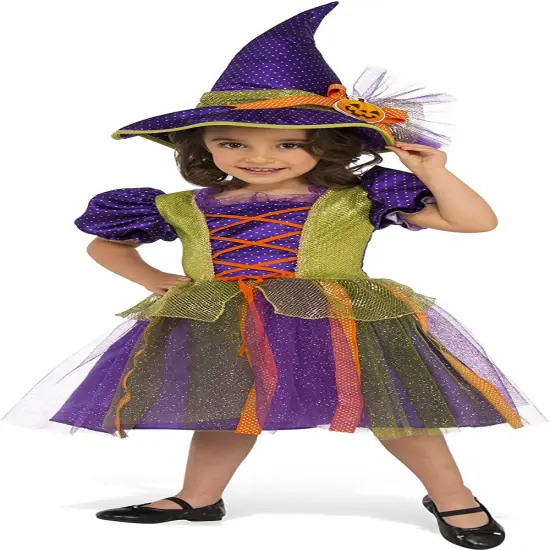 Rubie's Child's Pumpkin Witch Costume, X-Small As Shown {1}