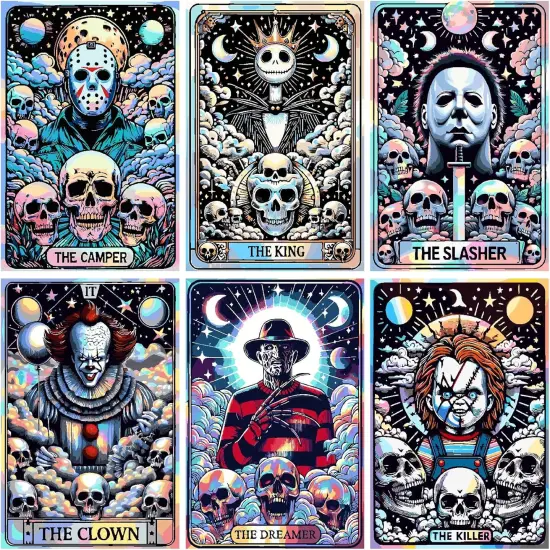 6 Packs Halloween Paint by Number Kits {1}