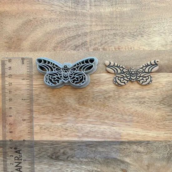 Traditional Tattoo Butterfly Clay Cutter {3}