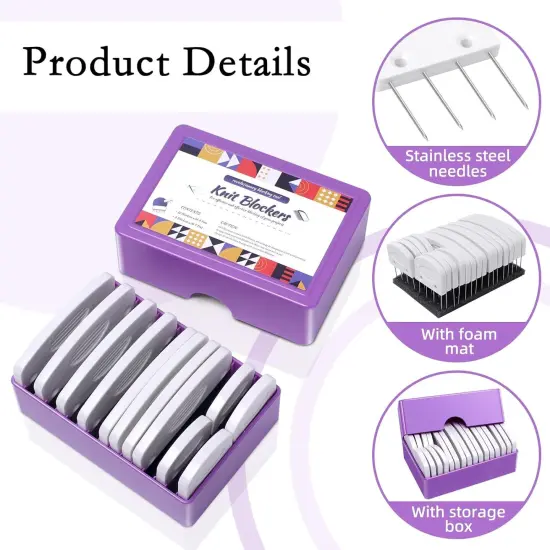 20 Pcs Knit Blocking Pins Knit {2}