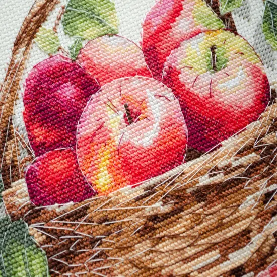 Counted Cross-stitch kit - Bulk apples {4}