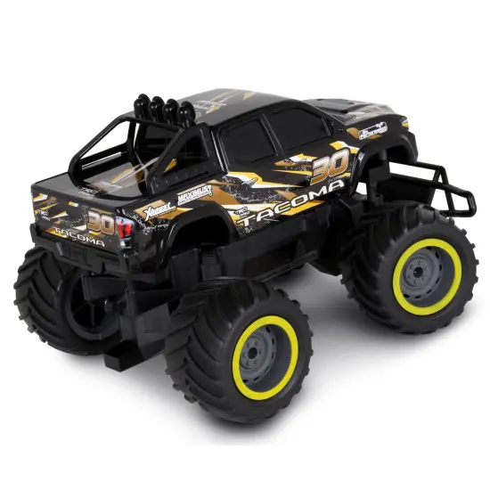 Mean Machines: RTR RC - Toyota Tacoma - Orange-Black - 2.4 Ghz High Performance, Donuts & Wheelies, Turbo Boost, Ready-To-Run Radio Controlled Vehicle {4}