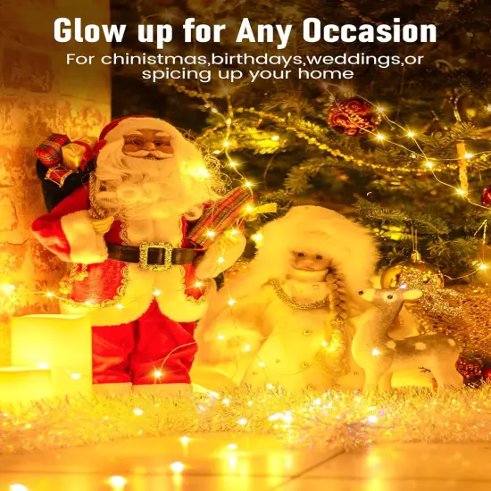 Fairy String Lights - 33 ft 100 LED (Warm White) {2}