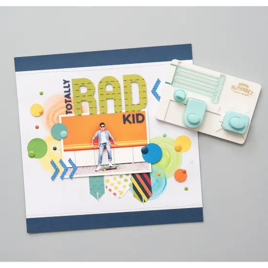 Mini Alphabet Punch Board Blade Refill 2/Pkg-For 6605416, 663004 & 6602484 {4}