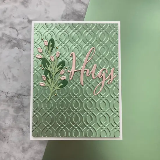 LIGHT GREEN Matte Foil Cardstock - 12x12 Foil Cardstock - Encore {3}