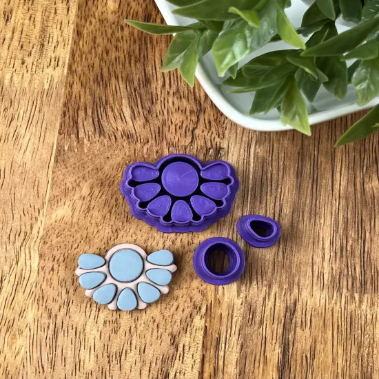 Western Turquoise - Flower Cluster {1}