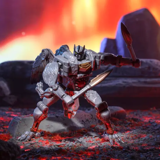 Transformers Legacy United Voyager Class Beast Wars Universe Silverbolt, 7-inch Converting Action Figure, 8+ Years {5}