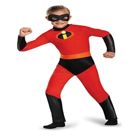 Disguise baby boys Disney Pixar Dash Incredibles 2 Boys' childrens costumes, Red, XS 3T-4T US {2}