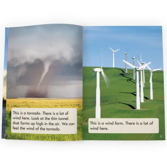 Junior Learning: Real World - Phase 4 - Non-Fiction Hi-Lo Decodables, 6 Book Set, Blends Focus, Week-By-Week Rainbow Phonics, Kids Reading Development {6}