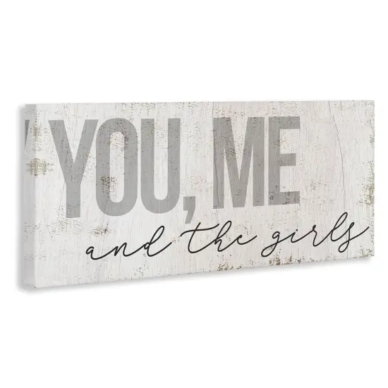 Stupell Industries You Me And The Girls Family Canvas Design By Lil' Rue {3}