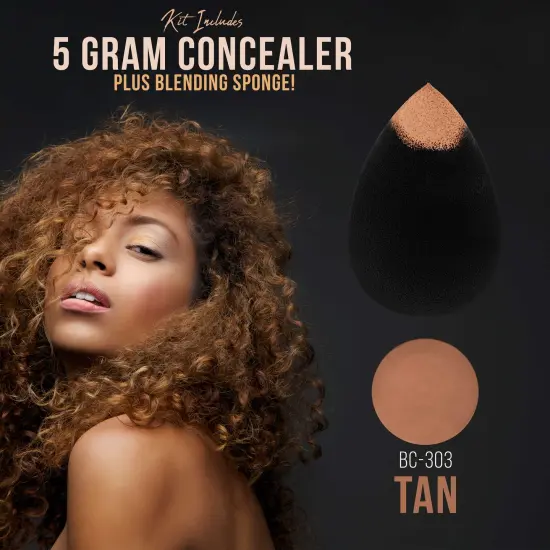 Belloccio Professional Beauty Deluxe Airbrush Cosmetic Makeup System with 4 Tan Shades of Foundation in 1/2 oz Bottles {5}