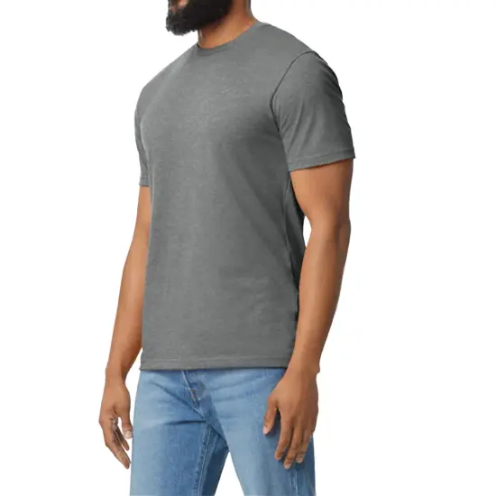 Gildan Softstyle Lightweight T-Shirt, Short-Sleeve Unisex Tees Graphite heather {3}