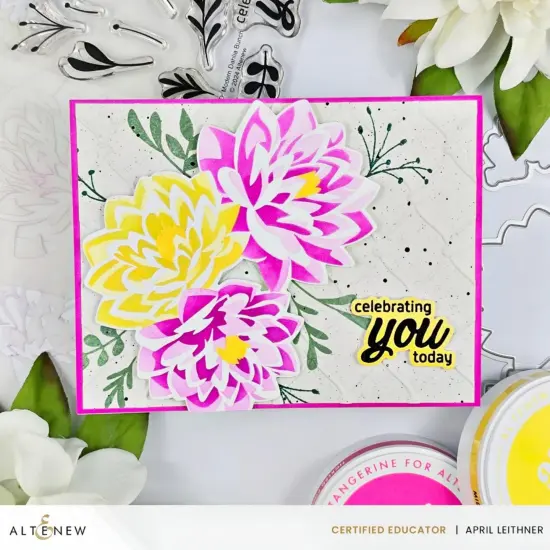Dynamic Duo: Modern Dahlia & Add-on Die Bundle {4}