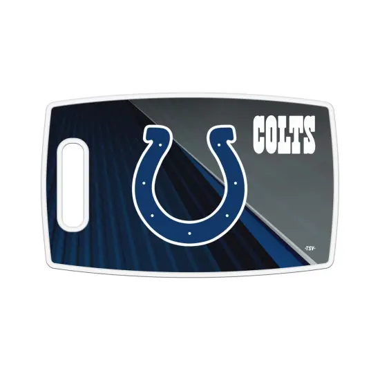 Sports Vault NFL Indianapolis Colts Large Cutting Board, 14.5" x 9" {1}