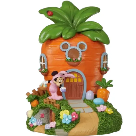 Disney Easter Village Set with Bunny Figurines &ndash; Spring Decoration {4}