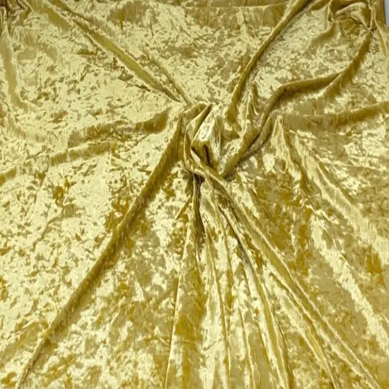 1 Yard Crushed Velvet Velour Stretchy Fabric Soft Plush Stretch 58"-60" Inch Width Silver Gunmetal {3}