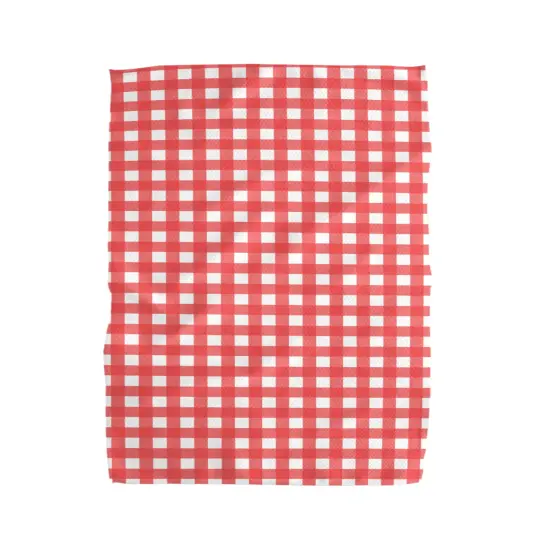 RED GINGHAM TEA TOWEL {1}
